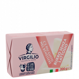 BURRO VIRGILIO SENZA LATTOSIO 200g